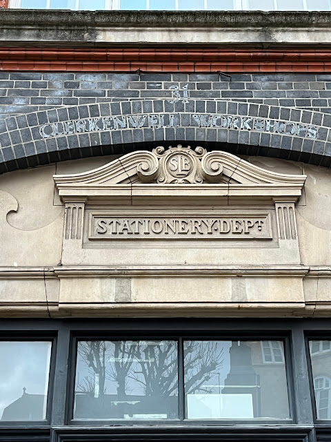 Stationery Dept., London School Board, Clerkenwell, London