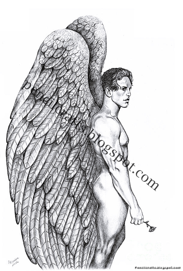 New Pencil Drawings Of Angels