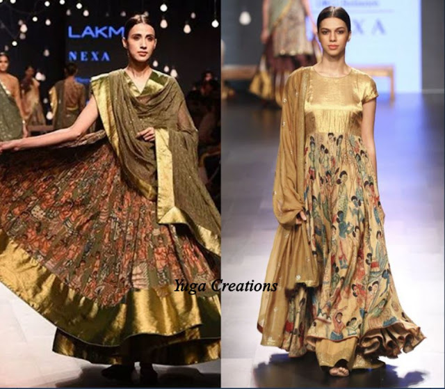Kalamkari Anarkali/Gowns