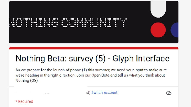 nothing beta survey