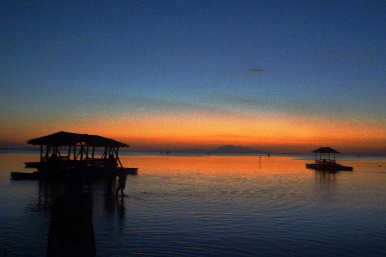 sunset in Batangas