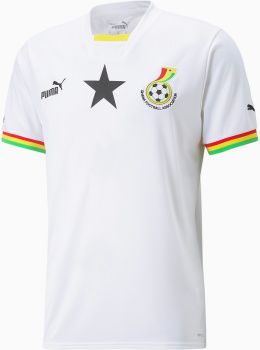 ガーナ代表 2022 FIFAワールドカップ ユニフォーム-ホーム
