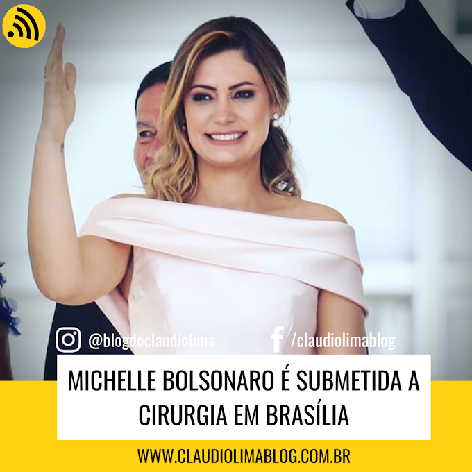 Michelle bolsonaro é submetida a cirurgia em brasília