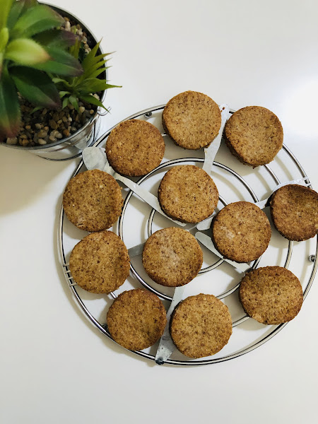 Petits sablés aux amandes et au miel