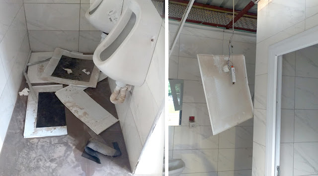 Tarsus’ta Vatandaşların Ortak Kullandığı Tuvaletler Bir Kez Daha Tahrip Edildi