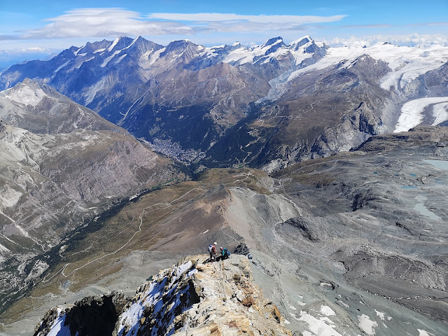 Wspinaczka - Trawers Matterhorn (mt Cervino)