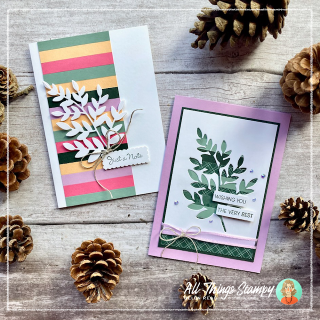 Stampin Up UK In Colors card scraps ideas