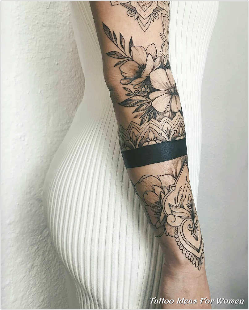 Stylish Tattoo Ideas For Women Sleeve