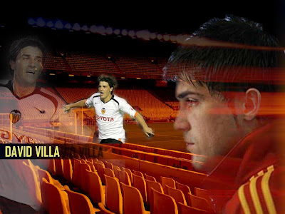 david villa soccer football