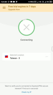 How to connect using Express VPN