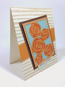 Close To My Heart Artfully Sent Cricut Cartridge Always Grateful card side view