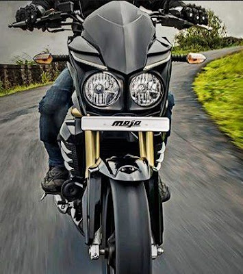 2016 Mahindra Mojo Tourer Edition front look