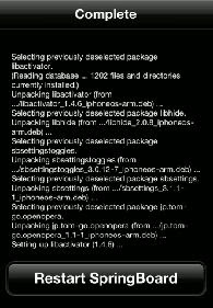 Cydia Default Browser Changer Complete - Restart Springboard