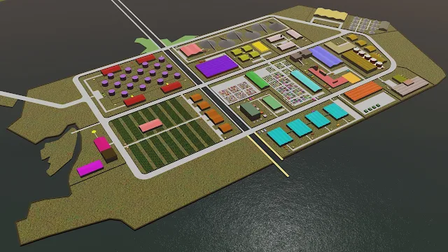 site plan pabrik