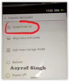 Flash Bootloop OPPO R5 Without Computer