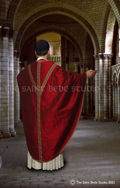 Red vestments