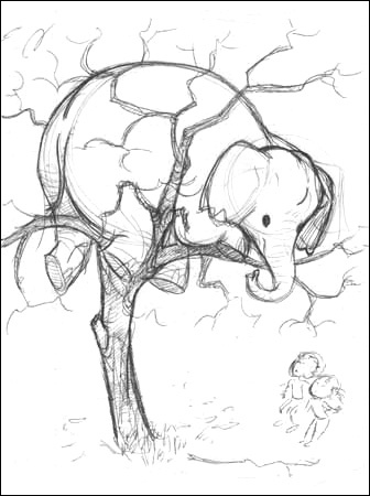 How To Sketch A Tree. What is it about this sketch