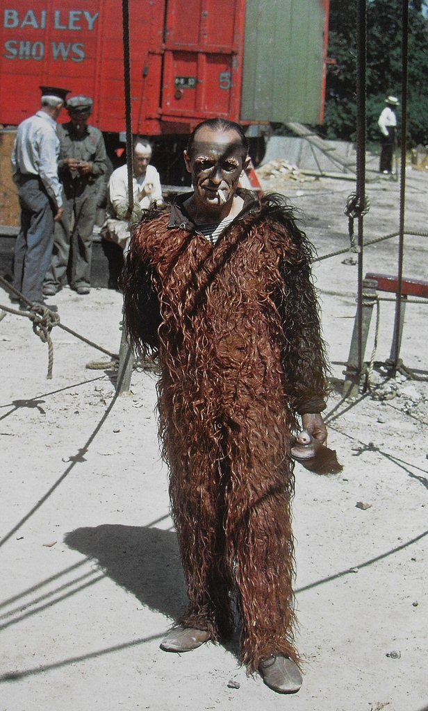 Cigarette Break For Gorilla Man