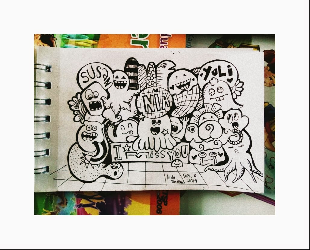 Gambar Doodle Yg Mudah Di Tiru