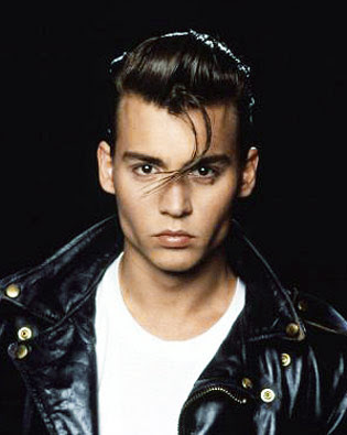 pictures of young johnny depp. crybaby young johnny depp