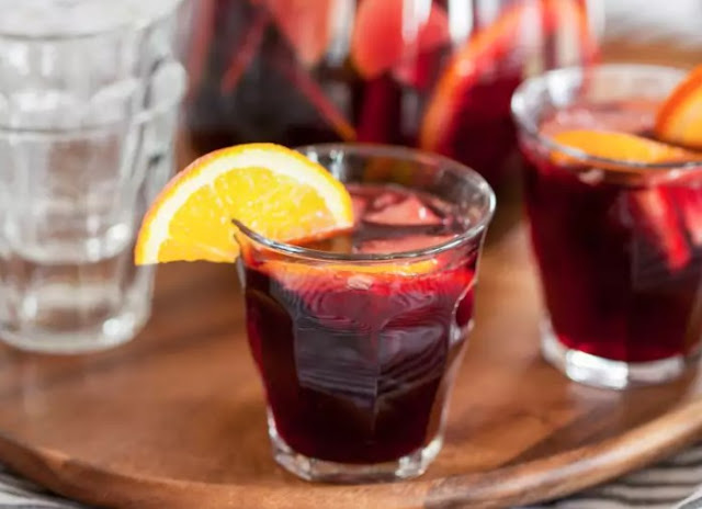 Best Red Wine Sangria #drinks #cocktails