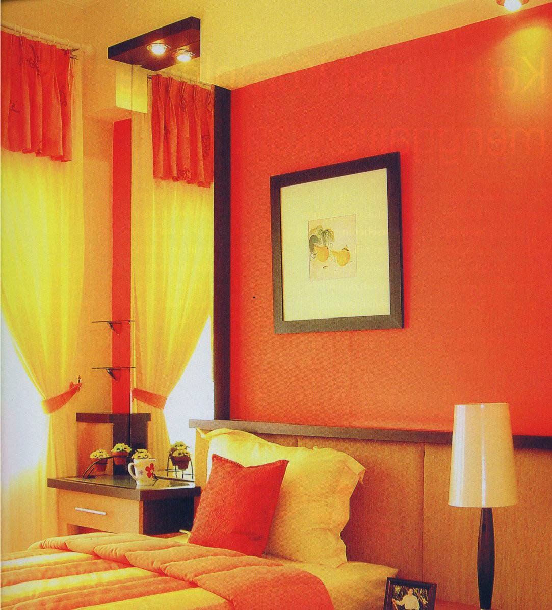 Kombinasi Warna Cat  Rumah Orange  Kumpulan Desain Rumah