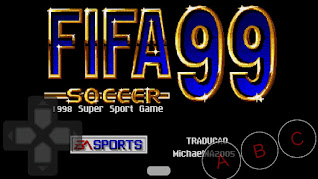 FIFA 99 (FIFA 96 for Mega Drive/Genesis hack) title screen by MichaelNA2005