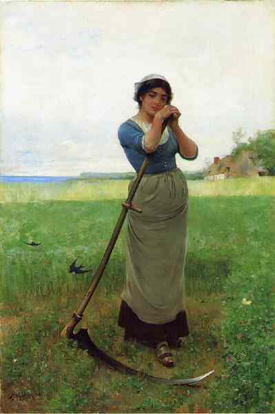 Scythe Connected: Women with Scythes in Art