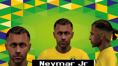 Download Neymar Hair 2018 For PES PSP