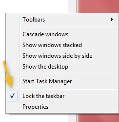 Cara Memindahkan Posisi Taskbar Ke Samping atau Ke Atas Layar Monitor