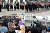 Polrestabes Medan Amankan Unras Solidaritas Rempang Galang di Makam Pahlawan