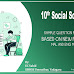 SSLC SOCIAL SCIENCE SAMPLE QUESTION PAPER 2021 BASED ON NEW PATTERN MAL AND ENG MEDIUM