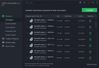 IObit Uninstaller Pro v6.1.0.26 With License Keys
