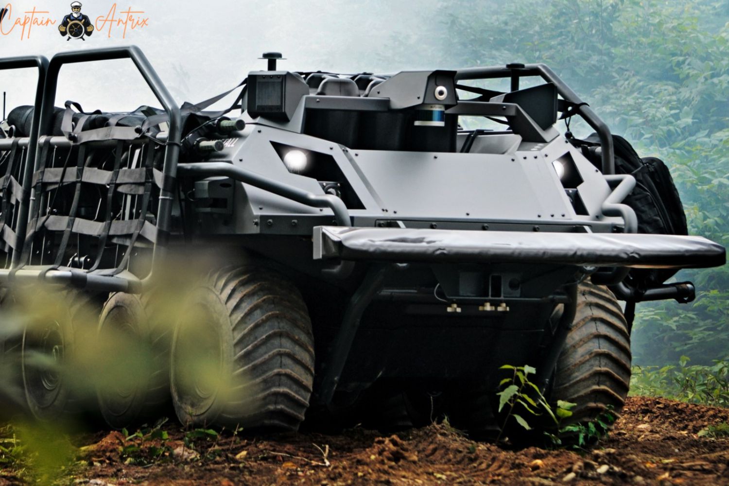 Unveiling the Future of Warfare: Incredible A-UGV Dominates the Battlefield!