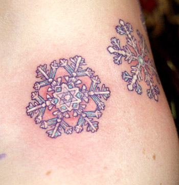 Shaak Tii Tattoo World Snowflakes