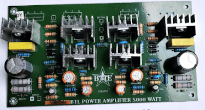 Pengertian Power Amplifier BTL, Kekurangan dan Kelebihan System BTL Rakitan