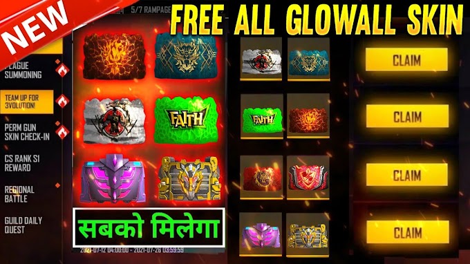 Free Fire Free Glow Wall Skin Trick: A Spark of Brilliance