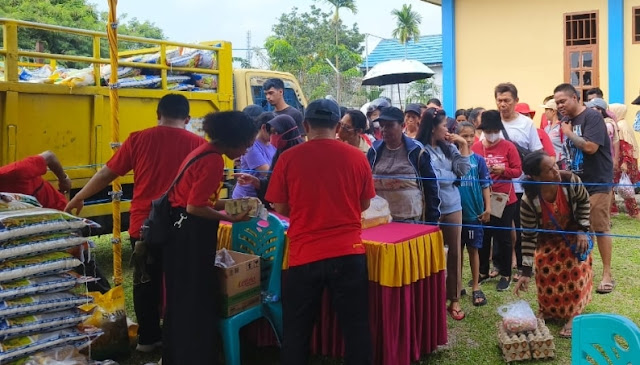 Dinas Ketahanan Pangan Mimika Adakan Gerakan Pangan Murah