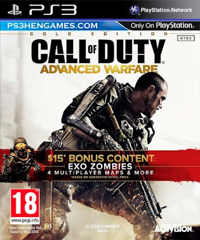 Call of Duty: Advanced Warfare Gold Edition + DLC [NO HAN] [PKG/Carpeta] [HEN/CFW] [BLUS31466 / BLES02077] PS3