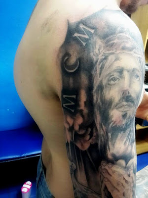 Tatuaje de Cristo