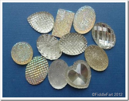 Large Jewelled Carbouchons Large Jewelled Carbouchons