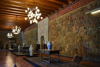 Interior do Paço dos Duques de Bragança em Guimarães