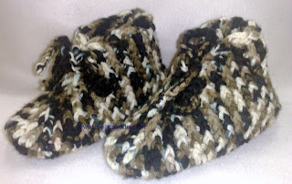 PANTUFA DE CROCHE