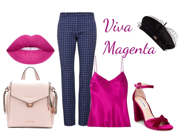 Colour of the Yera 2023: Viva Magenta outfit