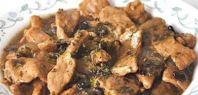 Pork with Salted Black Beans Recipe - Pork Tausi | Healthy Pork Recipe