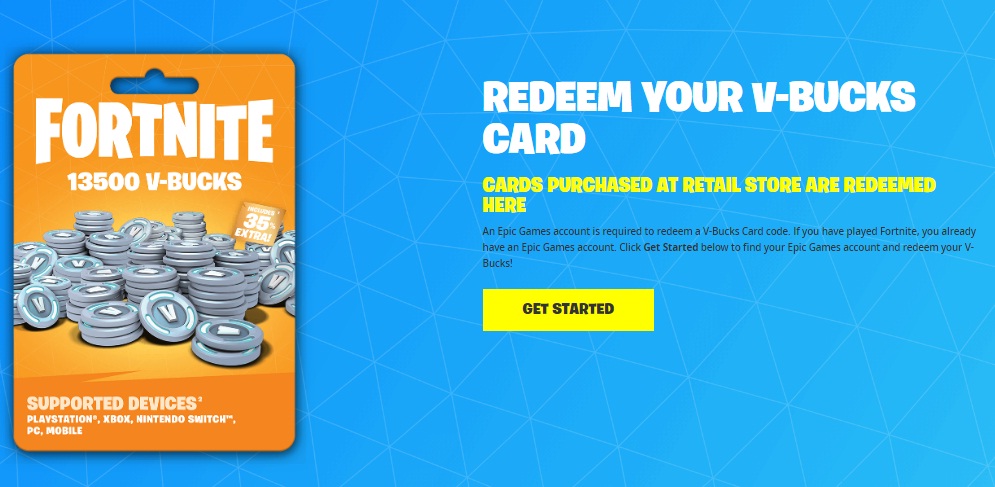 Fortnite.con/vbuckscard To Redeem Vbucks Card - Hardifal