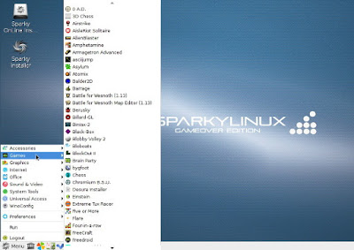  SparkyLinux – Game Over Edition