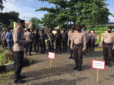 Polres Amankan Pelantikan Bupati dan Wakil Bupati Lombok Utara