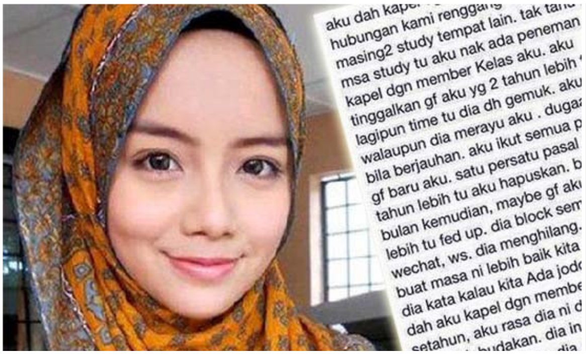 SESUATU BERLAKU APABILA GADIS GEMUK DI BUANG KEKASIH 