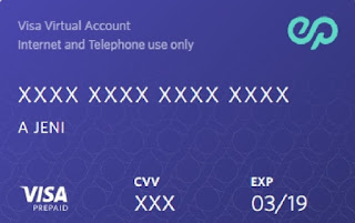 virtual card number